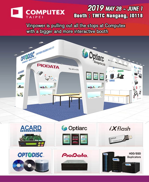 Computex 2019 booth
