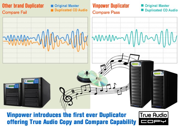 true audio copy and compare