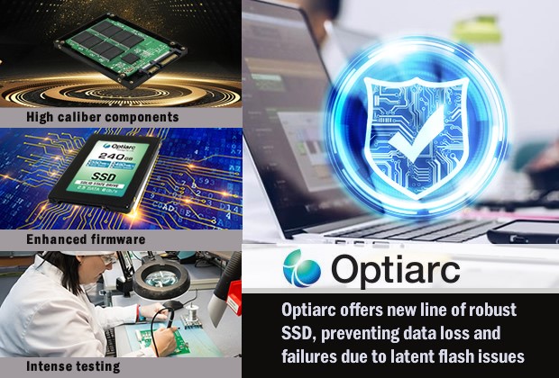 Optiarc SSD protect data loss