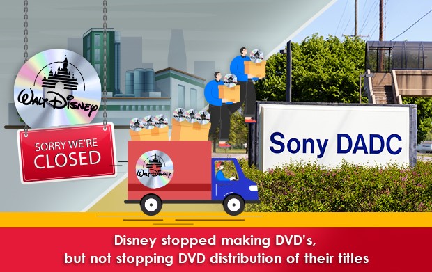 Disney DVD moving to Sony